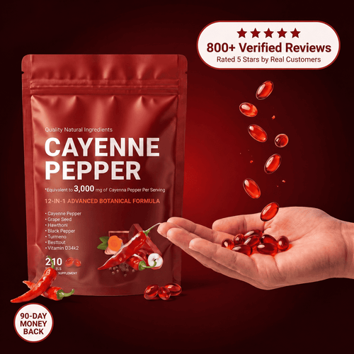 Cayenne Pepper Capsaicin Softgels